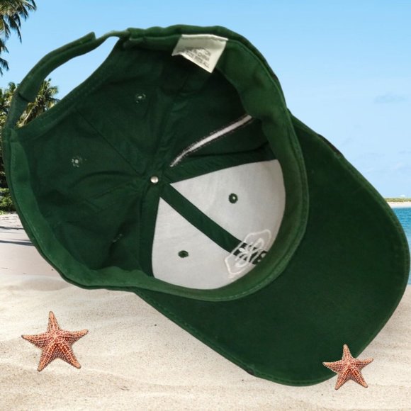 Pioneer Seed Green & White LOGO Embroidered Hook & Loop Adjustable Cap Hat OS - Picture 5 of 16